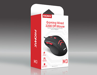 Gaming mouse packing design