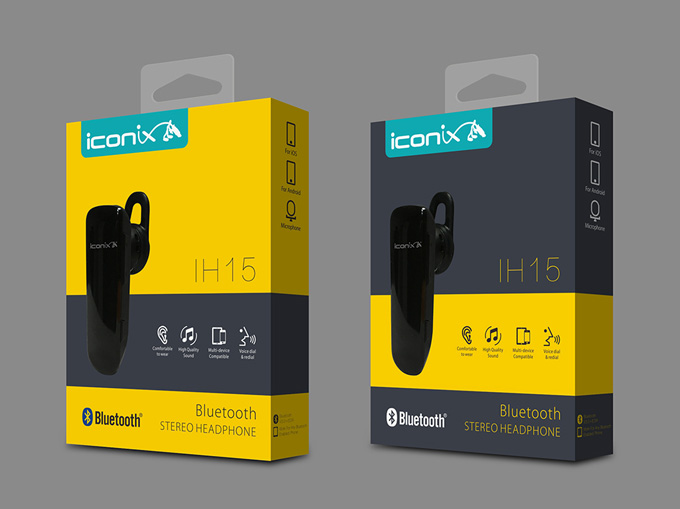 iconix Bluetooth Headset Packing Design