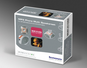 Lenovo Speaker Packaging Design