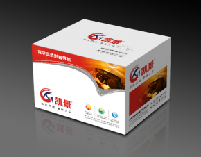 DVD audio and video navigation product packing design