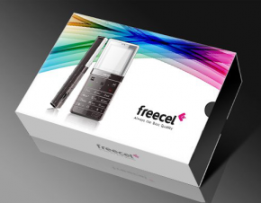 freece mobile phone packing design