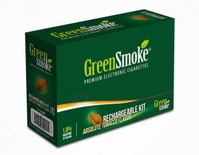 Greensmoke Vape Packing Design