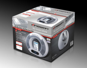 Kingwon Speaker Packaging Design