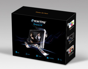 eStarling Digital photo frame packing design