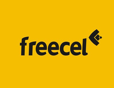 freecel品牌手机logo设计